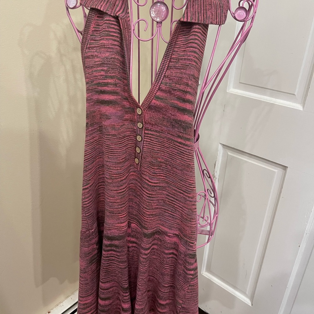 Free People Summer Nights Pink Romper Sz S